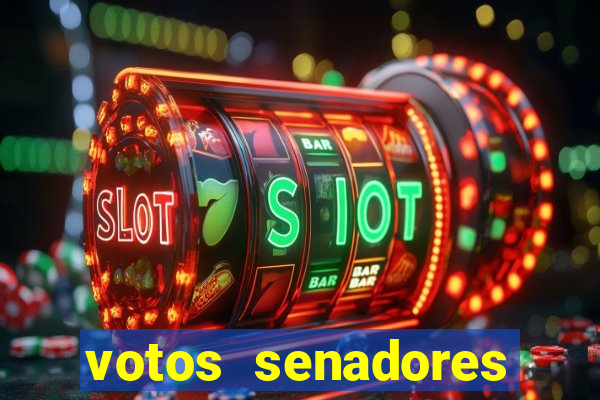 votos senadores impeachment moraes